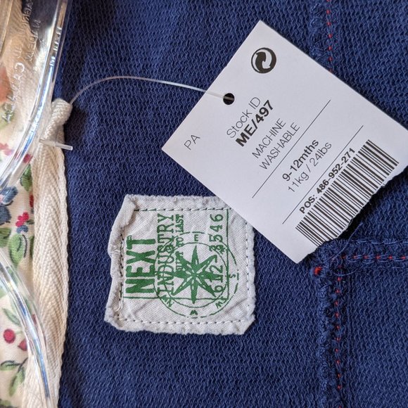 NWT Baby Girl (9-12M) - NEXT Fooler Hooded Blazer - Picture 6 of 7